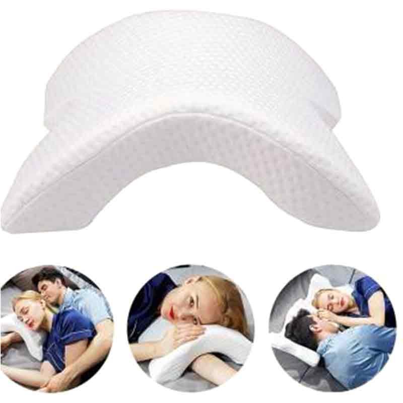 Multifunctional memory anti-pressure health care neck pillow