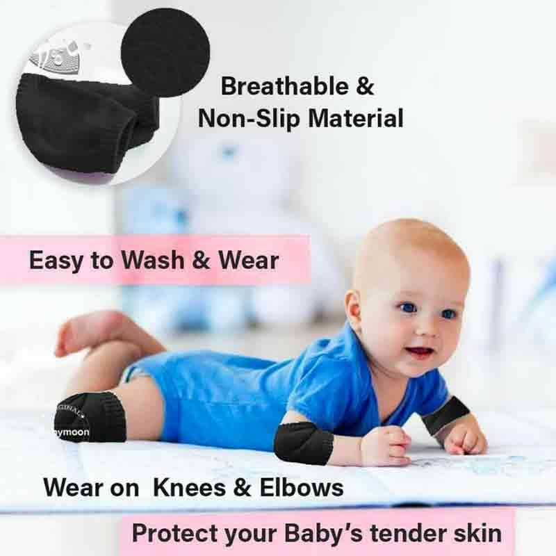 Baby Knee and Elbow Pads for Crawling (Pack Of 2)