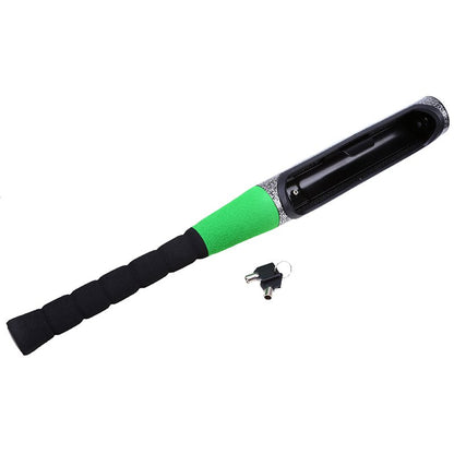 Baseball bat style anti theft car steering wheel security lock