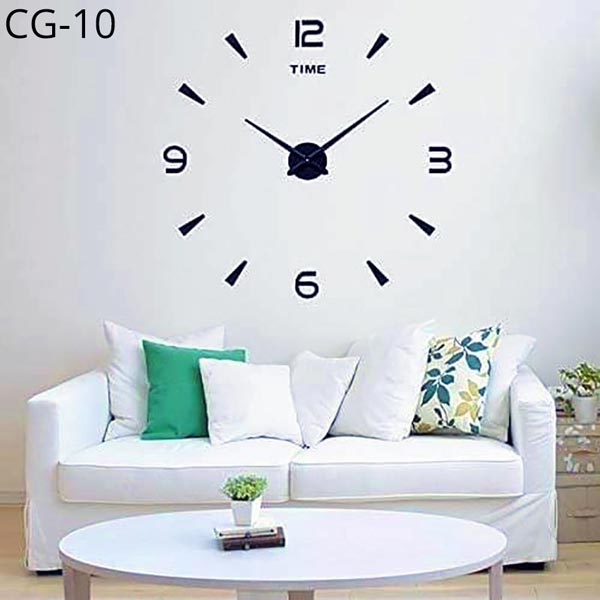 Acrylic Wall Clock 3D Multi