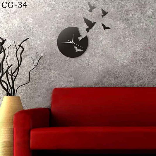 Wooden wall clock cg-34