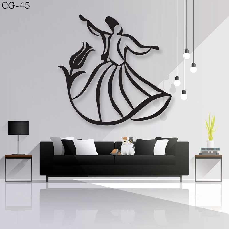 Wooden wall decoration calligraphy cg-45