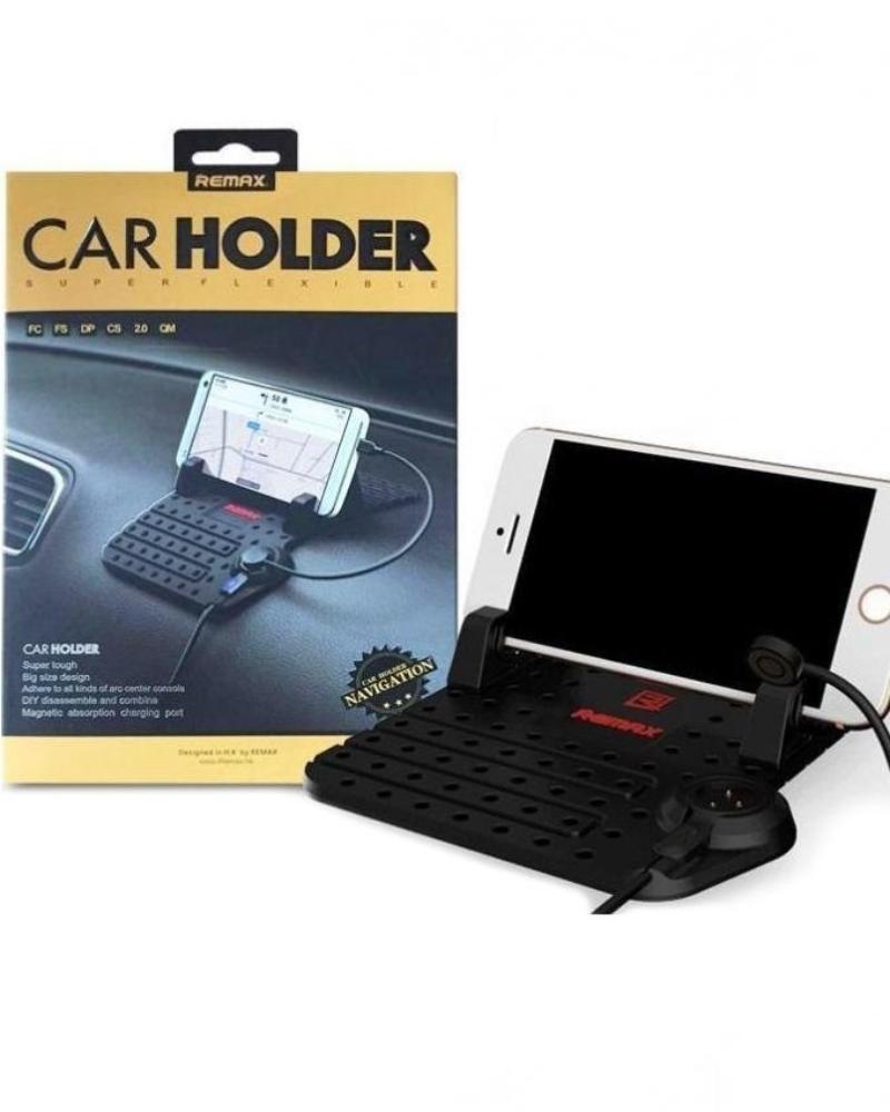 Universal mobile car phone holder and charger