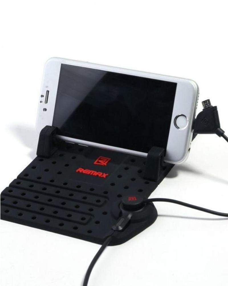 Universal mobile car phone holder and charger