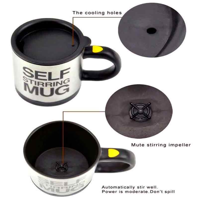 Olia design self stirring coffee mug