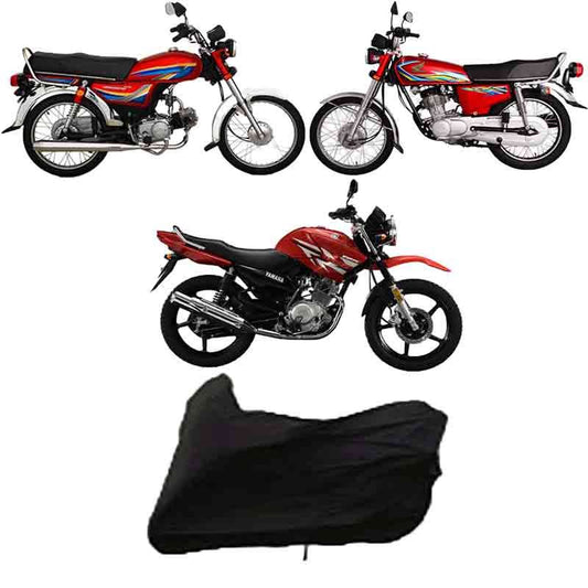 Cover pack of 3 high quality water & scratch proof full bike cover for cd70 , honda 125