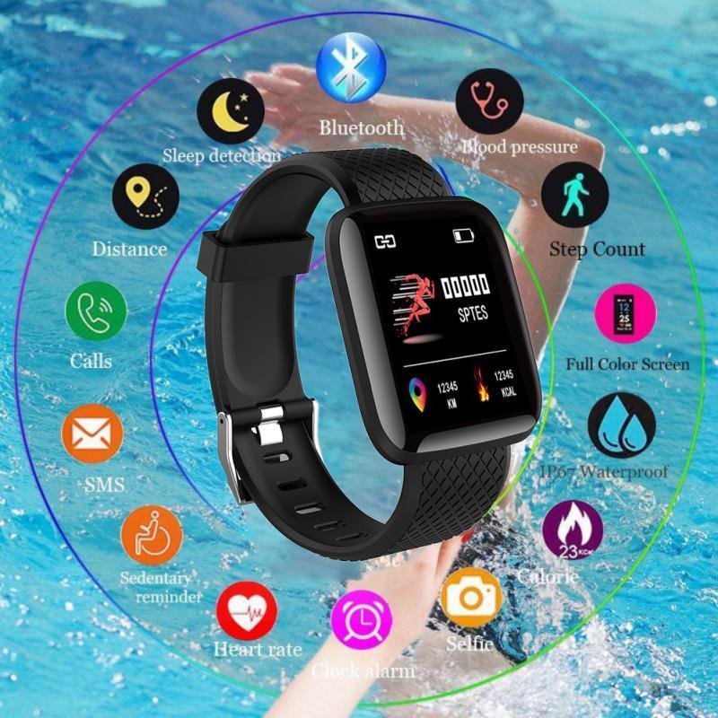 D13 FITNESS BRACELET BLOOD PRESSURE BLUETOOTH HEART RATE MONITOR