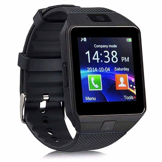 Smart mobile watch dz09 gsm sim card with camera and  memory card slot