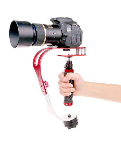 Debo uf-007 handheld video stabilizer for dslr camera camcorder and mobile - black