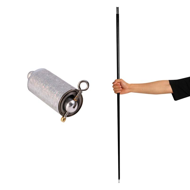 Magic extendable metal stick for self defence and fun