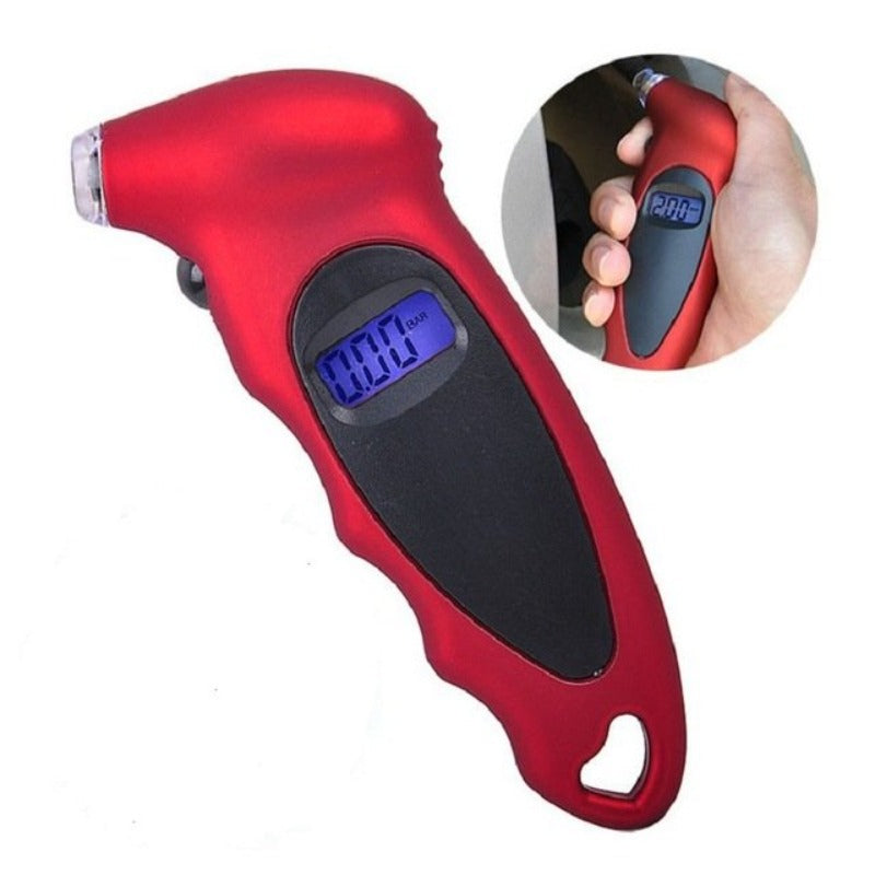 Digital tire pressure gauge