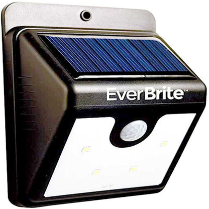 Ever brite outdoor motion activated solar power led light