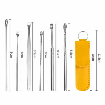 Ear Wax Removal Ear Scoop Set 6 in 1