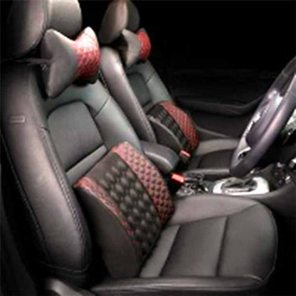 Car seat back electric massage cushion