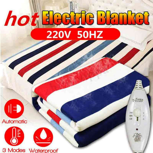 Electric heating blanket-single