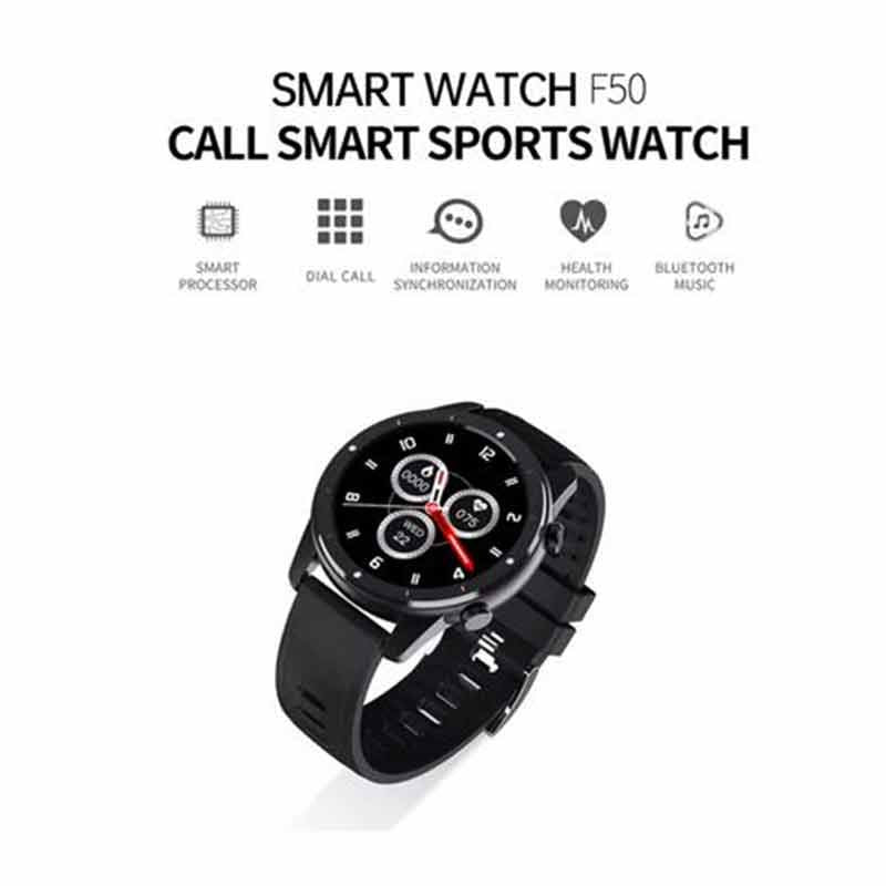 F50 smart watch bluetooth call custom dial men heart rate fitness tracker