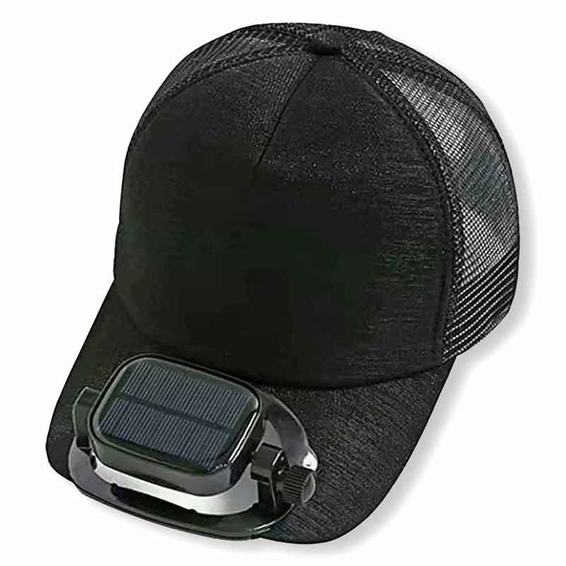 Solar fan cap sports and outdoor