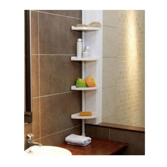 Four layers extendable corner shelf