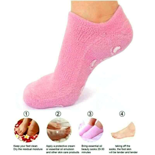 Moisturizing whitening exfoliating foot mask gloves & socks