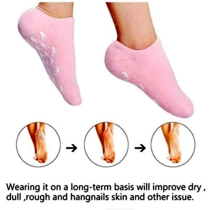 Moisturizing whitening exfoliating foot mask gloves & socks