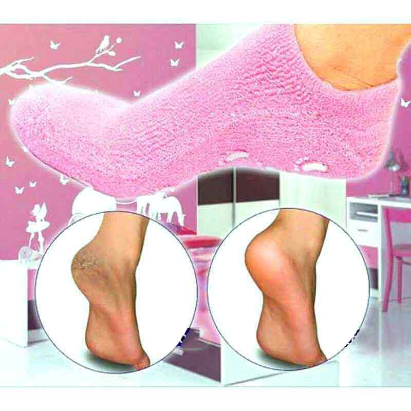 Moisturizing whitening exfoliating foot mask gloves & socks