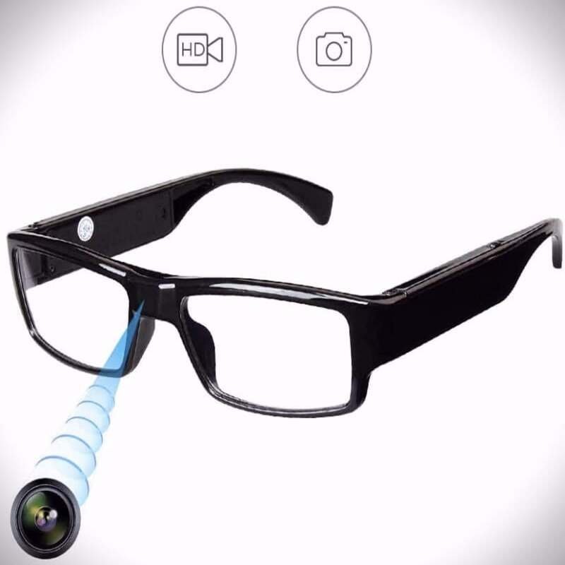 Glasses camera and mic for making video 1080p hd