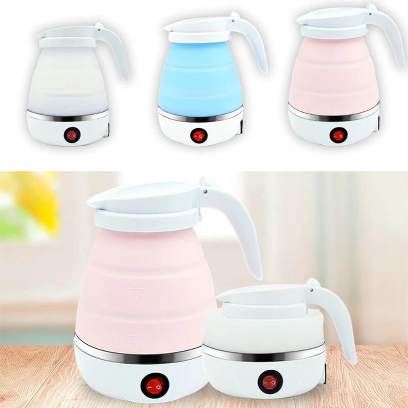 Silicone Foldable/Portable Mini Kettle(With Box Packing) Mix Random Color