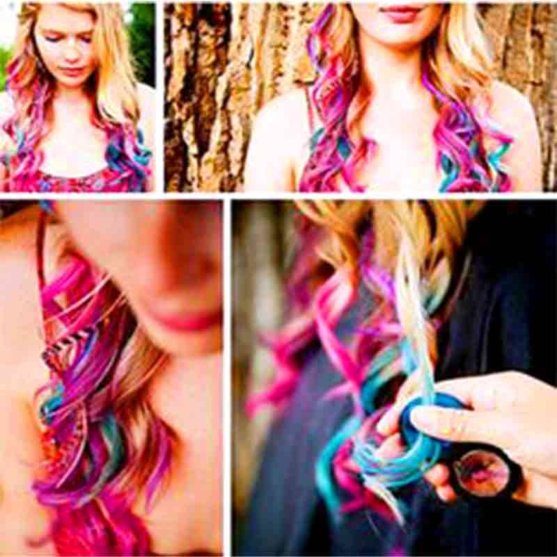 Hot huez temporary hair chalk