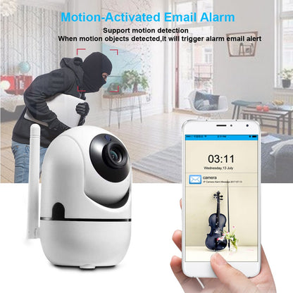 Ip wirless 3d tracking mini camera y4c-za 2mp hd 1080p