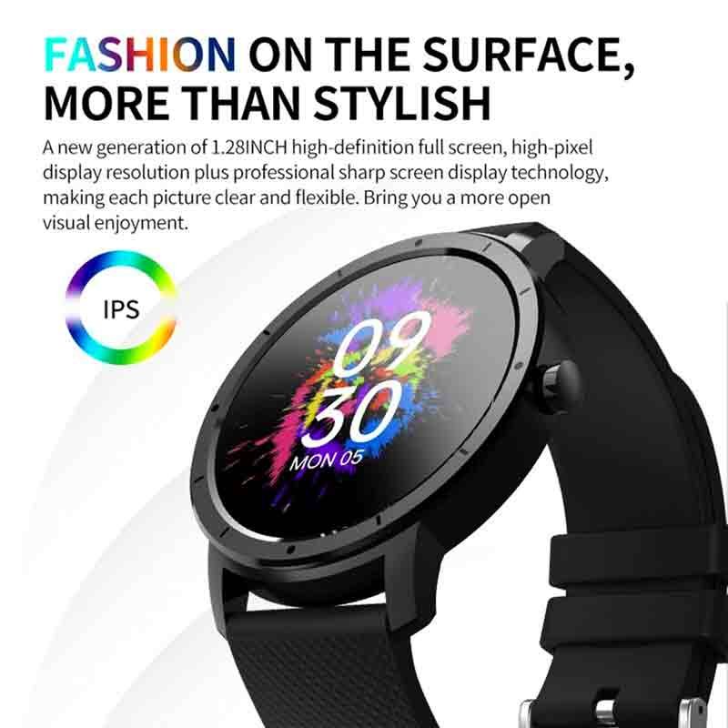 Hw21 smart watch 42mm size ip67 waterproof bluetooth sleep monitor fitness heart rate screen size 1.32 inch