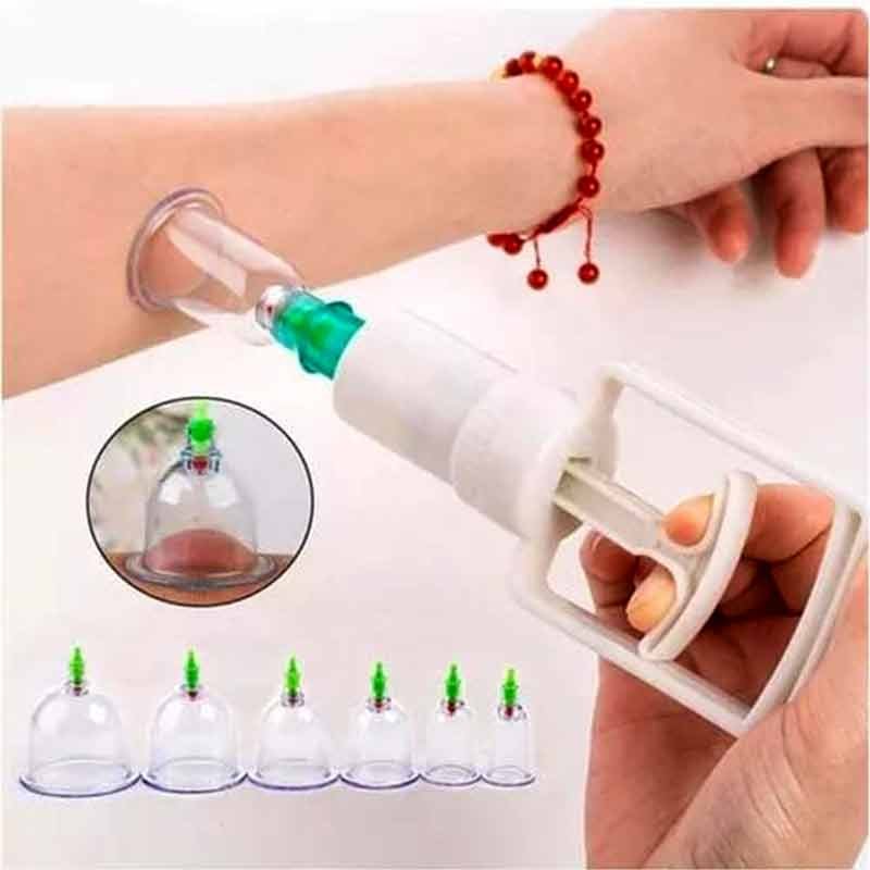 Hijama cups chinese vacuum cupping kit 12pcs