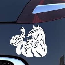 Beautiful horse pattern car body stickers