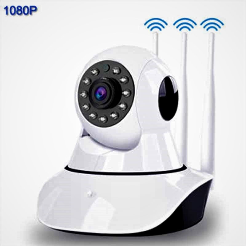 IP Wireless Camera 360 With 3 Antennas 1080P HD Night Vision