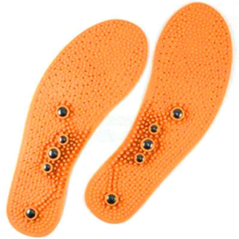 Massage insoles shoe clean health foot magnetic therapy