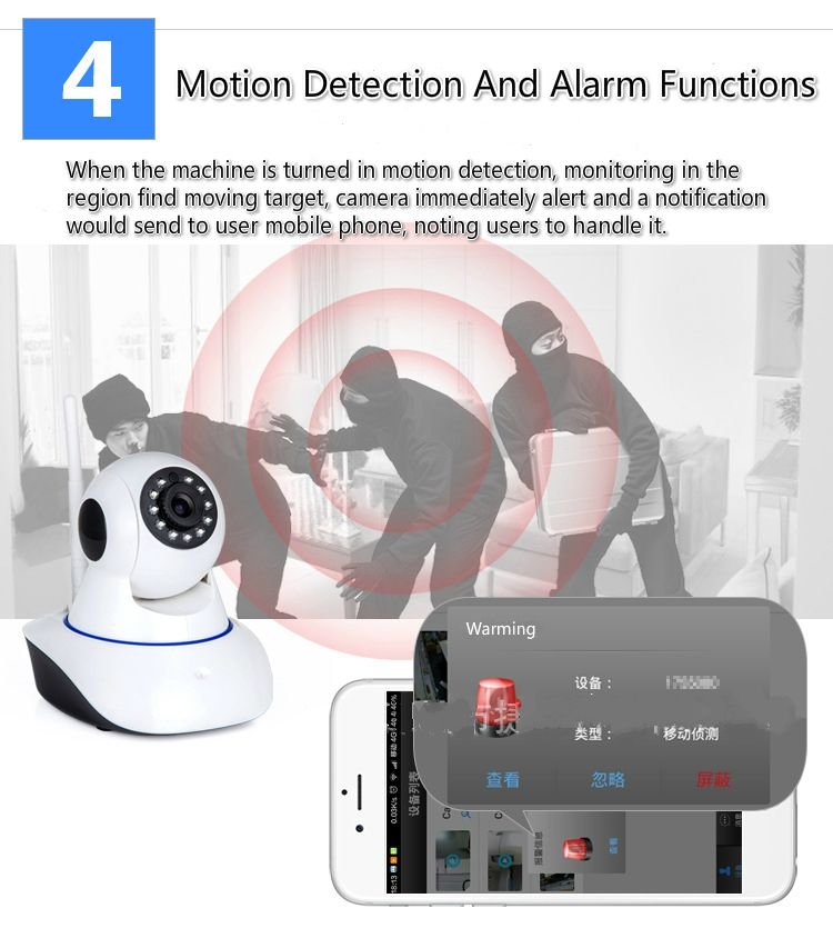 Wifi ip wireless camera