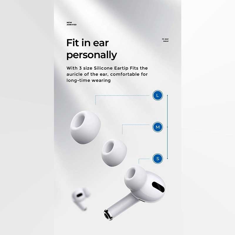 Joyroom anc pro jr-t03 tws noise cancellation wireless earbuds (orignal)