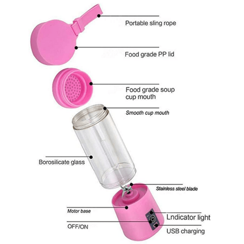 Portable Electric Juicer Blender