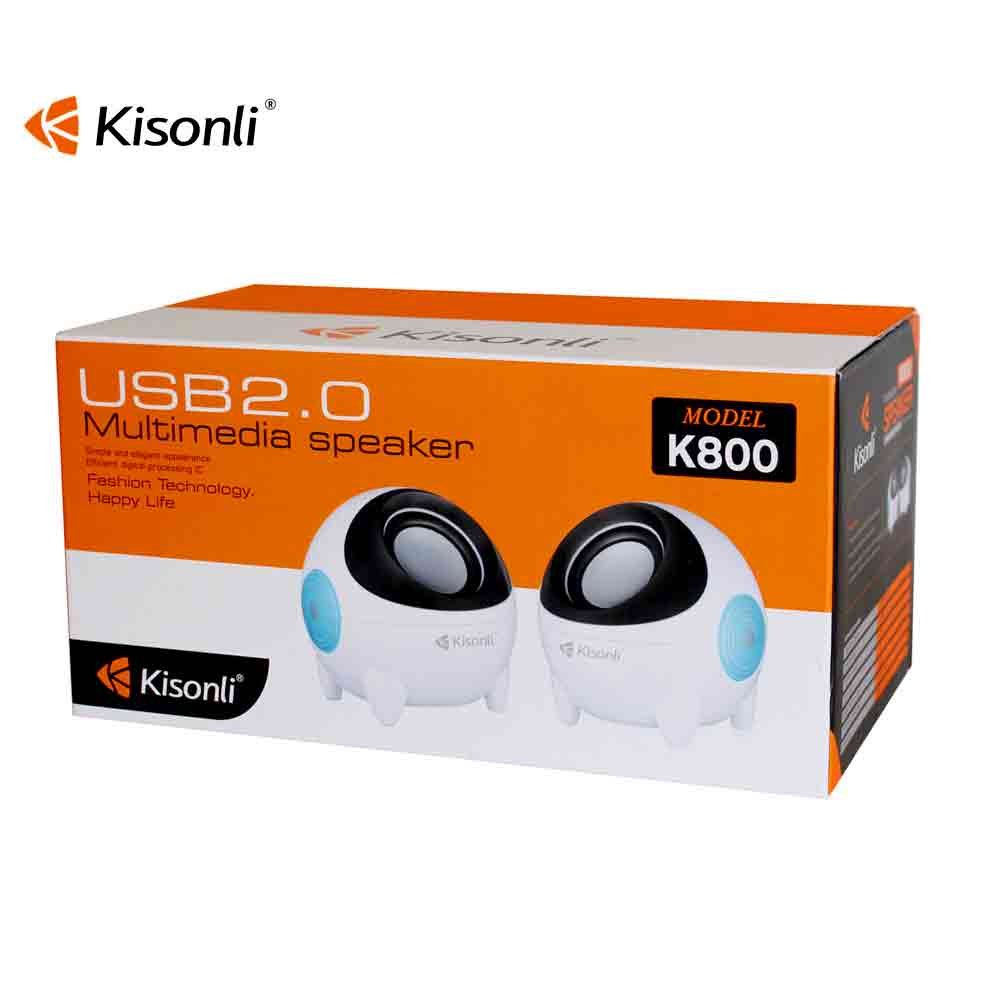 Kisonli k800 small mini speakers for pc