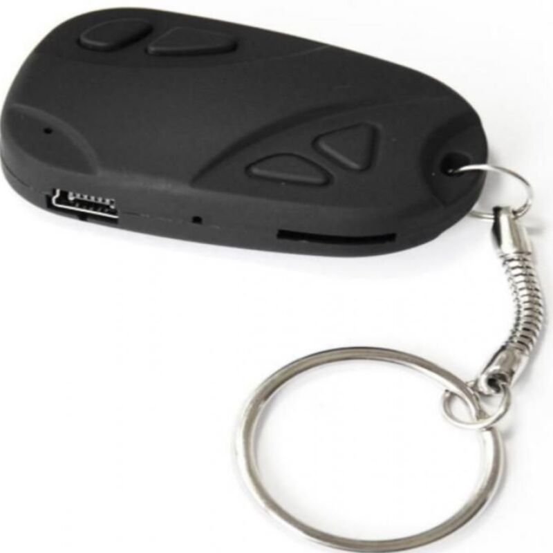 Hidden Keychain Camera With Camera and Mic