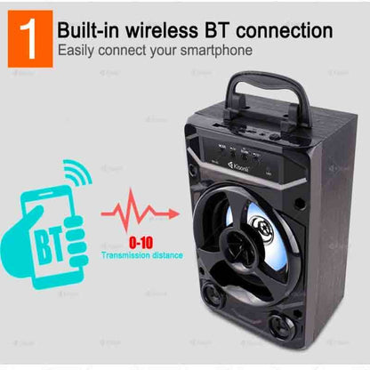 Kisonli kk-02 wireless bluetooth speaker phone holder