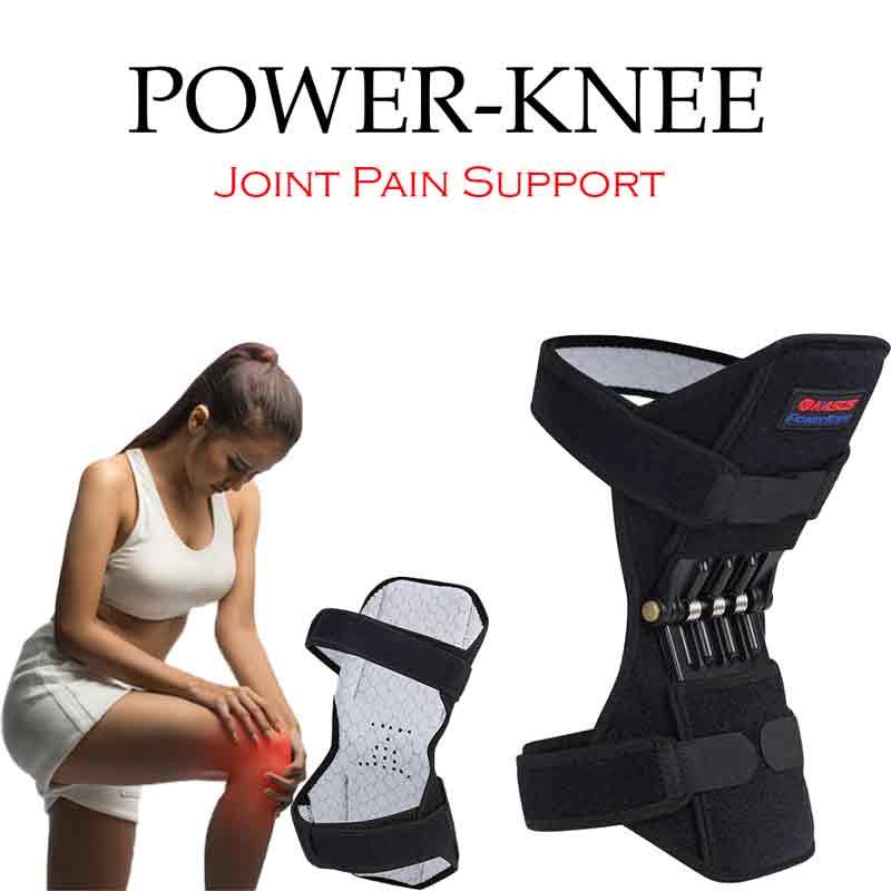 Pair power knee pads breathable non-slip lift pain relief