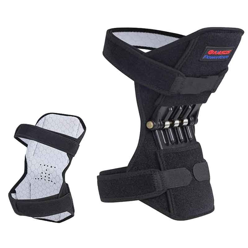 Pair power knee pads breathable non-slip lift pain relief