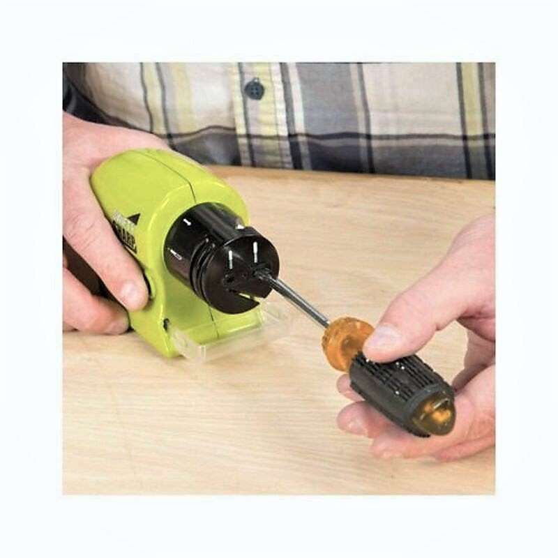 Swifty sharp cordless motorized knife sharpener