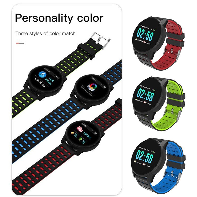 Ky108 blood pressure waterproof fitness bracelet