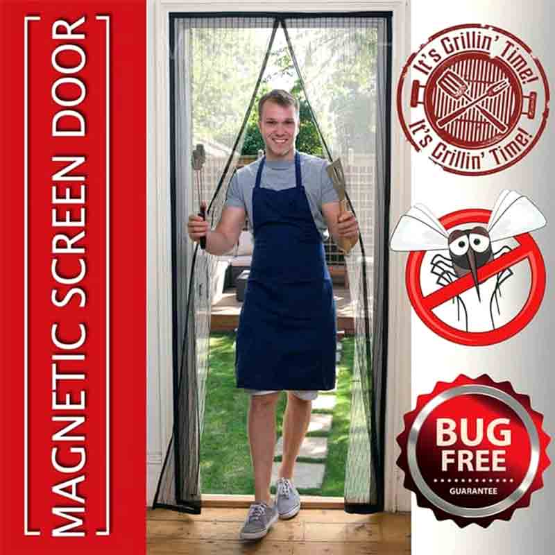 Magic Mesh Magnetic Screen Door