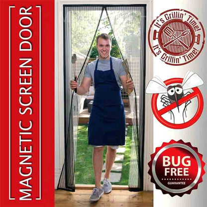 Magic Mesh Magnetic Screen Door