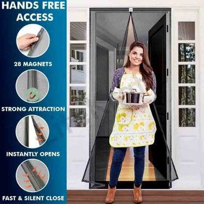 Magic Mesh Magnetic Screen Door