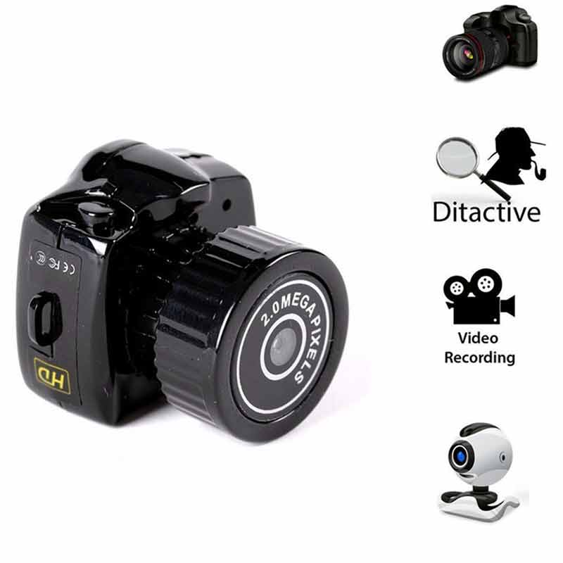 Mini camera portable webcam recorder 480p with key chain