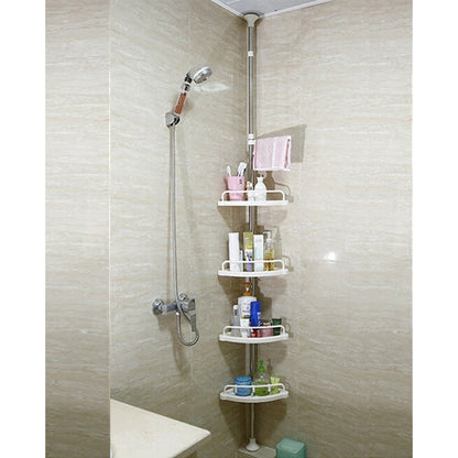 Multi bathroom corner shelf