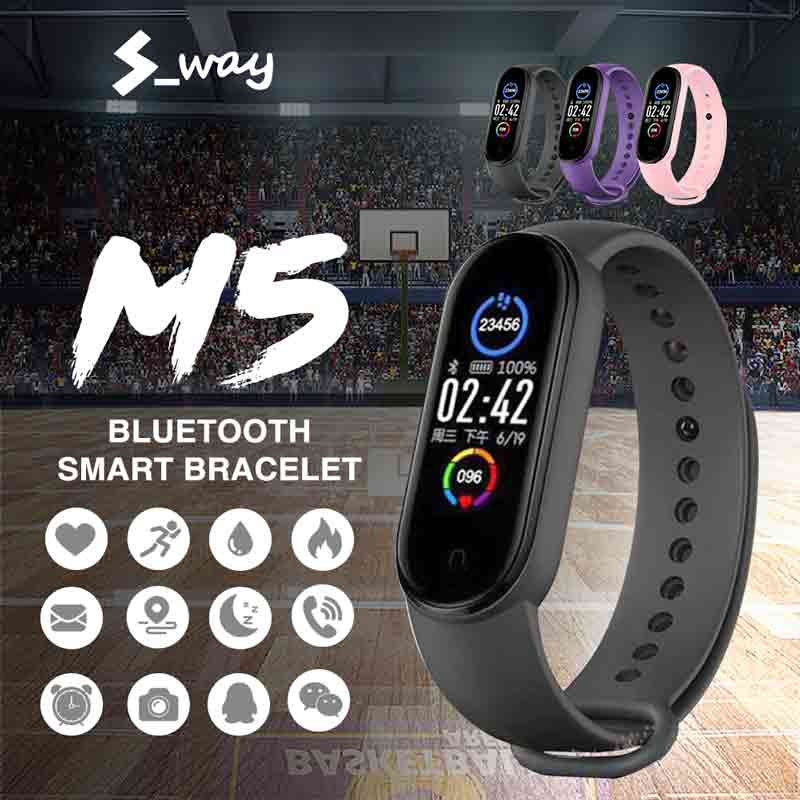 M5 smart watch bluetooth fitness bracelet